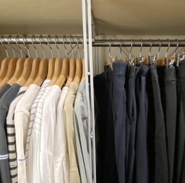 心地良いクローゼットの整理収納の為の衣類のお買い物